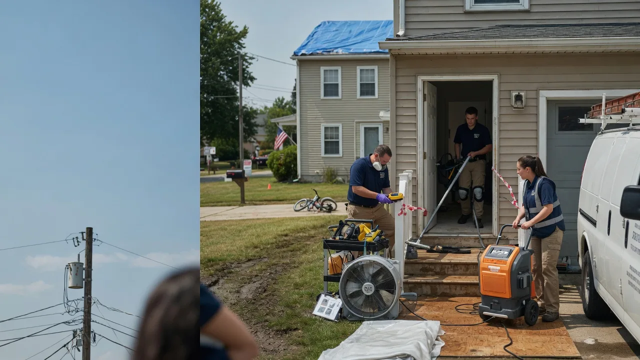 Water Damage Repair in Montgomery, IL near me
